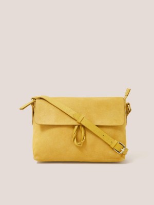 White Stuff Elena Crossbody Bag Mid Chartreuse | 854019DFW