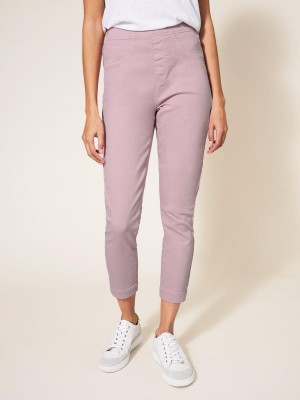 White Stuff Janey Cropped Jegging Dusty Pink | 160843KHN