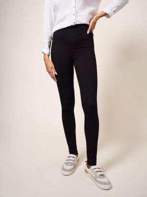 White Stuff Janey Jegging Pure Black | 140276XVT