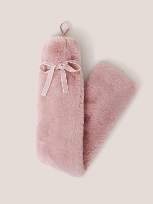 White Stuff Long Hot Water Bottle Dusty Pink | 893540XQV