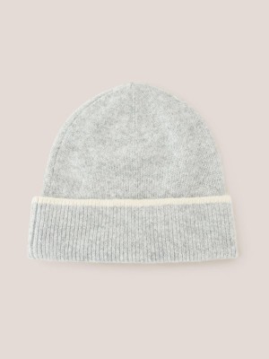 White Stuff Sienna Knit Beanie Grey Multi | 970423JHE