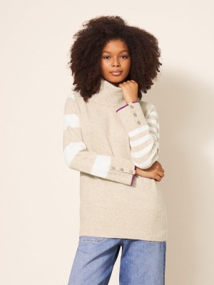 White Stuff Waverly Jumper Natural Multi | 526483CIT