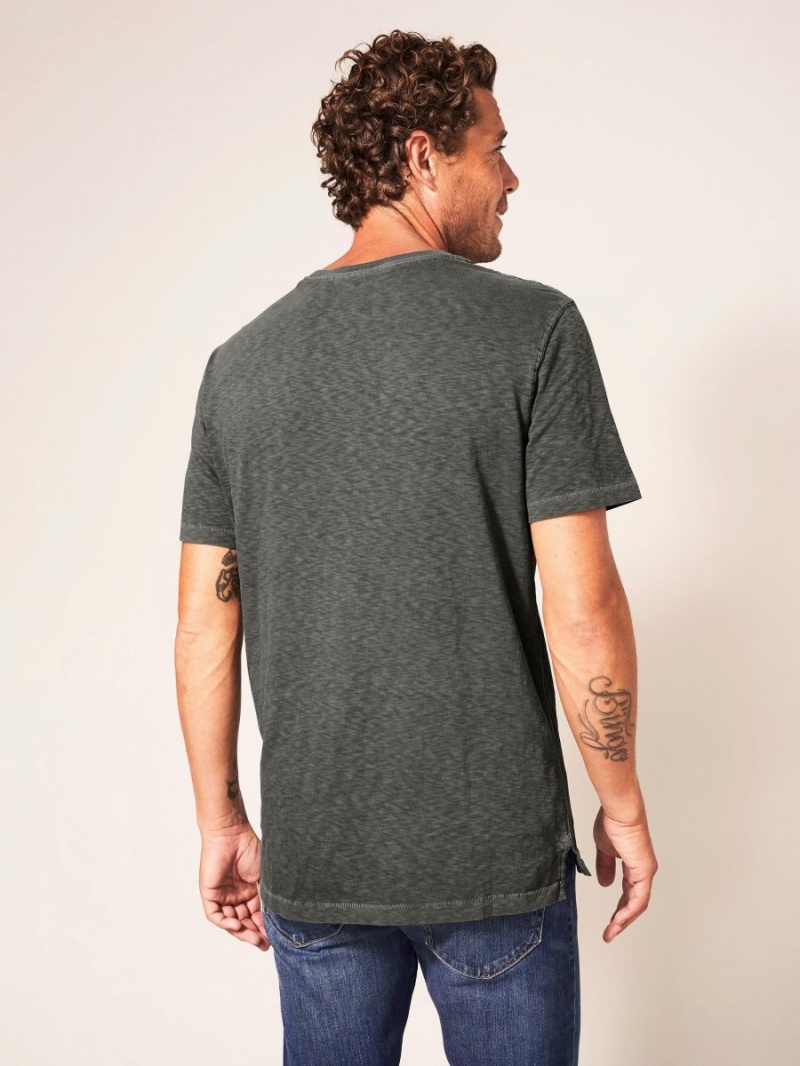 White Stuff Abersoch Short Sleeve Tee Pure Black | 841256IVD