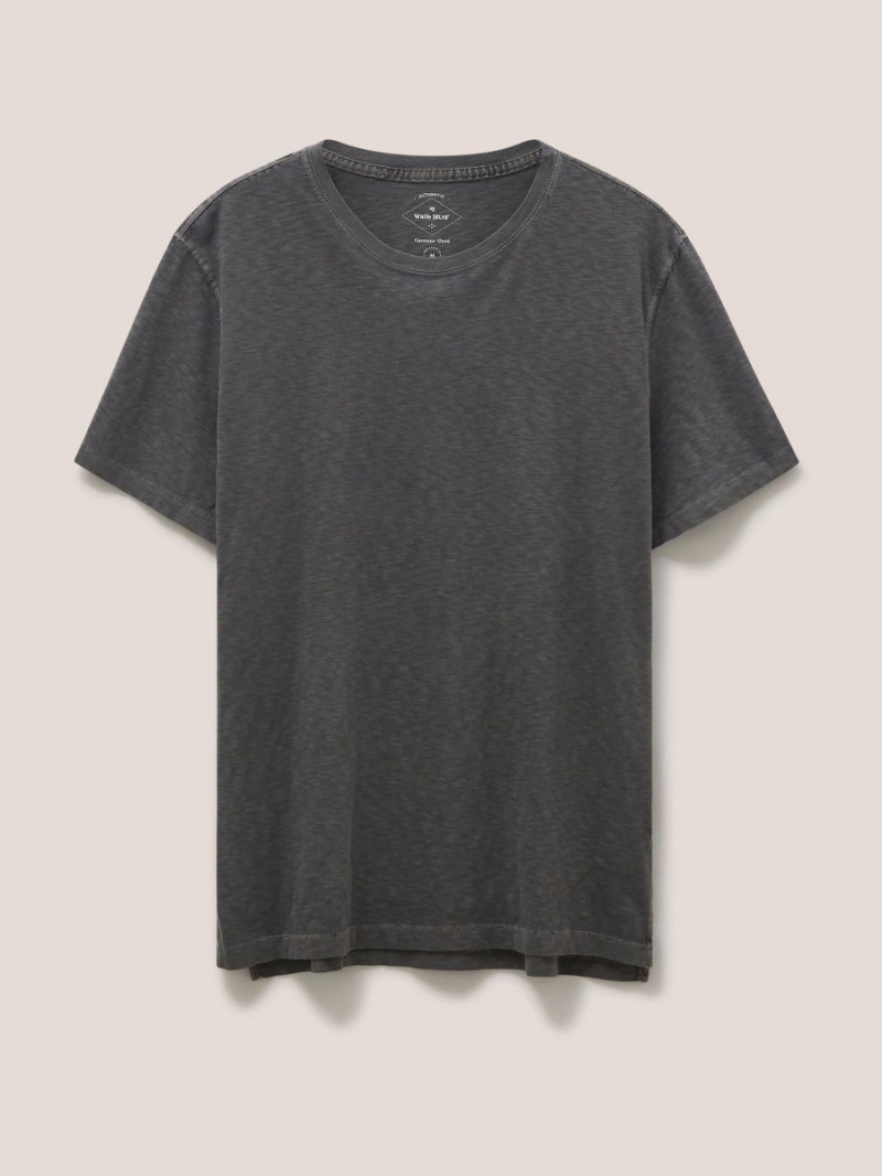 White Stuff Abersoch Short Sleeve Tee Pure Black | 841256IVD