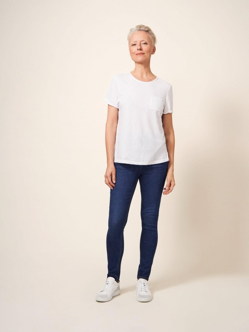 White Stuff Amelia Skinny Jeans Mid Denim | 836712SFW