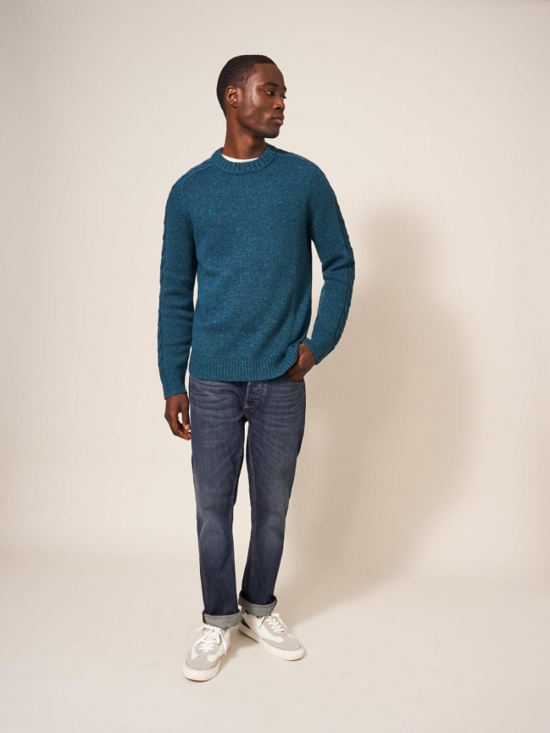 White Stuff Arundel Crew Dk Teal | 157860QKF