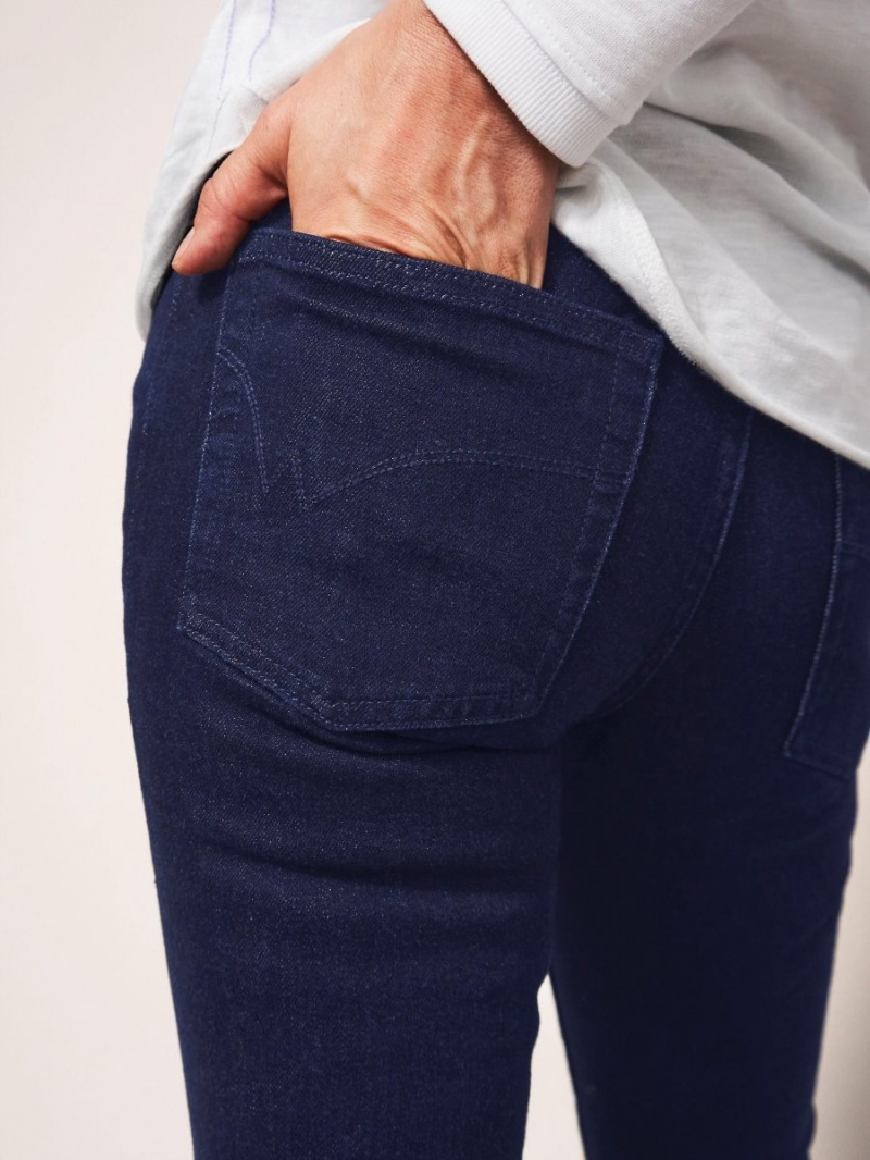 White Stuff Brooke Straight Jeans Dk Denim | 094532MDW