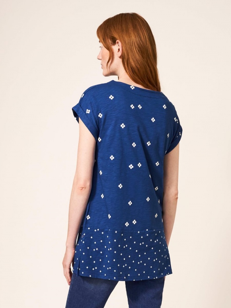 White Stuff Carrie Tunic Navy Print | 079413OBL