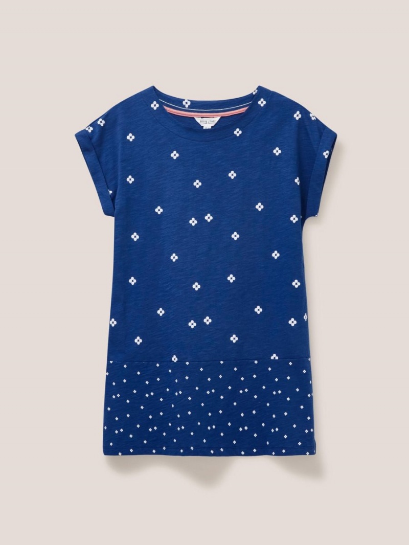 White Stuff Carrie Tunic Navy Print | 079413OBL