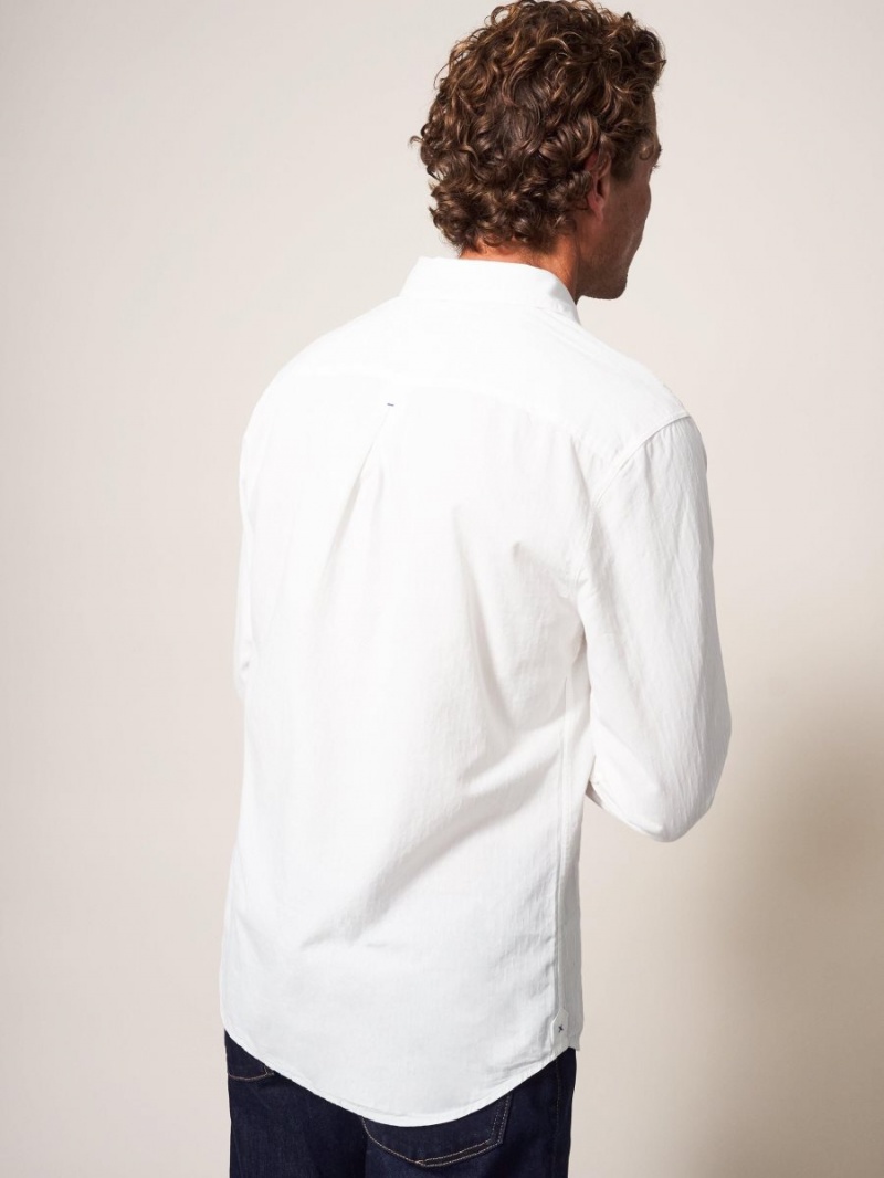 White Stuff Gaddesby Dobby Shirt White Multi | 092158GVZ