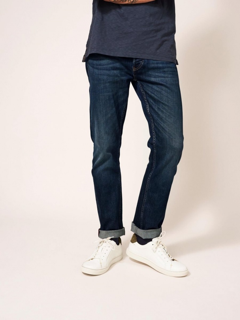 White Stuff Harwood Straight Jean Dark Blue | 517960IVQ