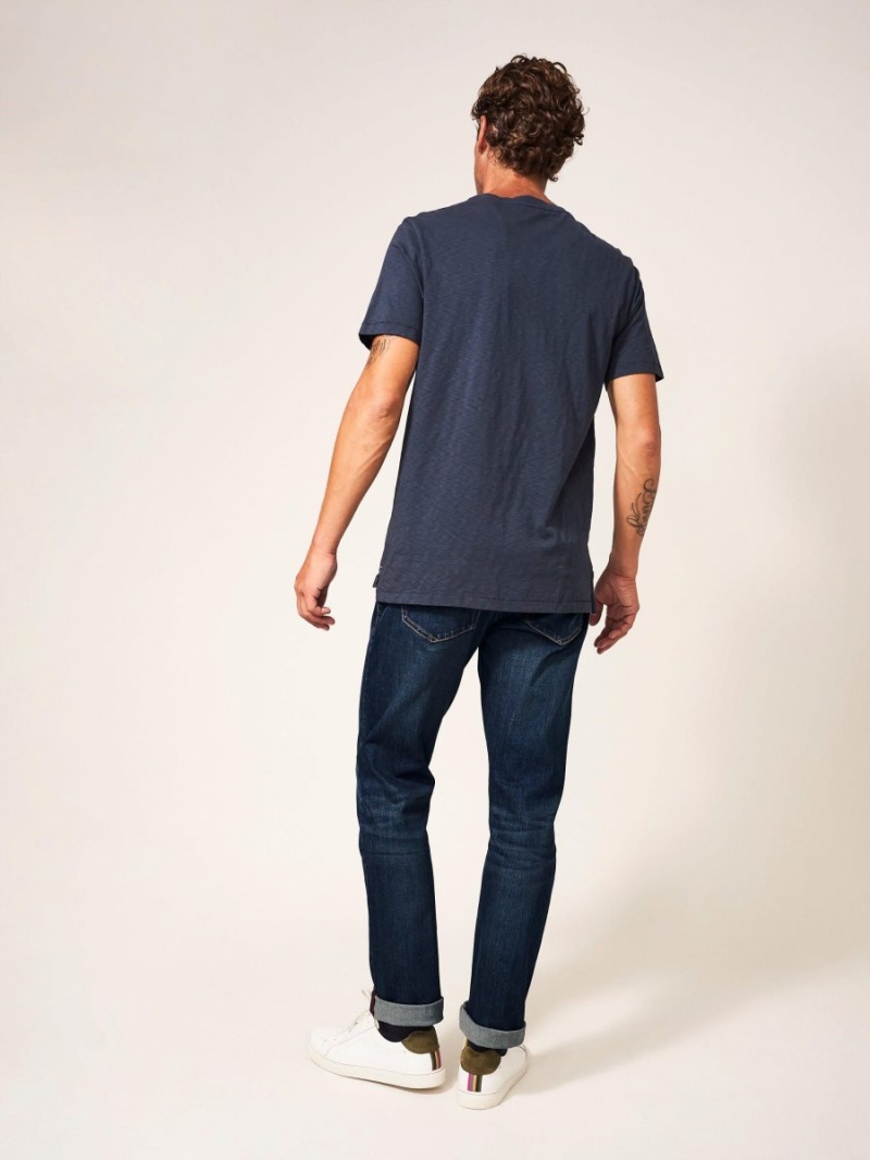 White Stuff Harwood Straight Jean Dark Blue | 517960IVQ