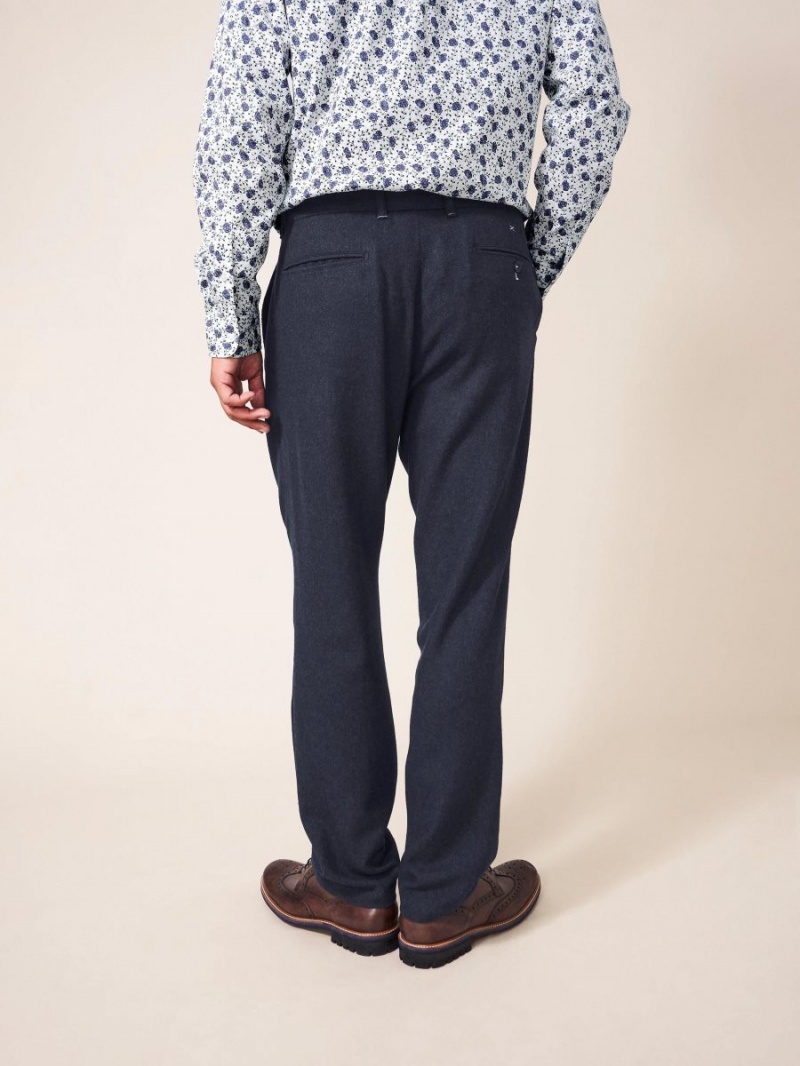 White Stuff Heath Regular Fit Trouser Dark Navy | 901754DSZ