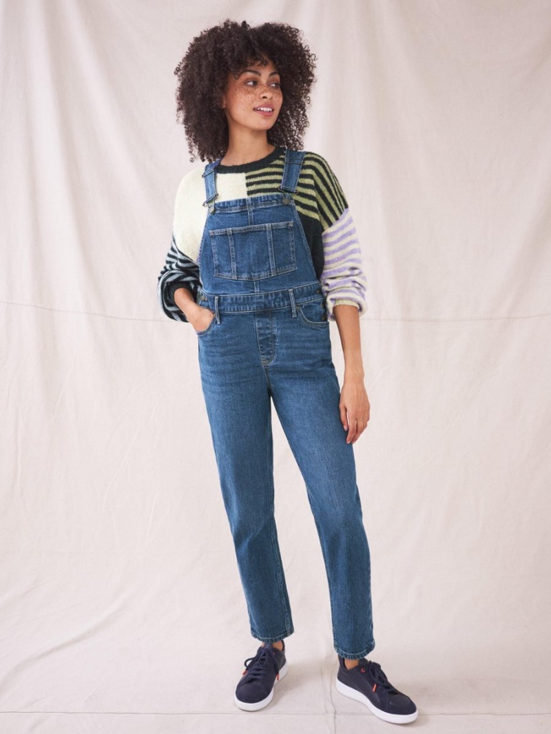 White Stuff Isabelle Jean Dungaree Mid Denim | 149865DNF