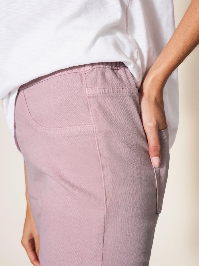 White Stuff Janey Cropped Jegging Dusty Pink | 160843KHN