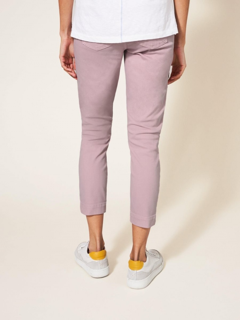 White Stuff Janey Cropped Jegging Dusty Pink | 160843KHN