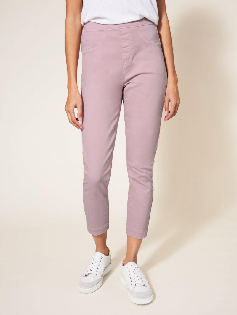 White Stuff Janey Cropped Jegging Dusty Pink | 160843KHN