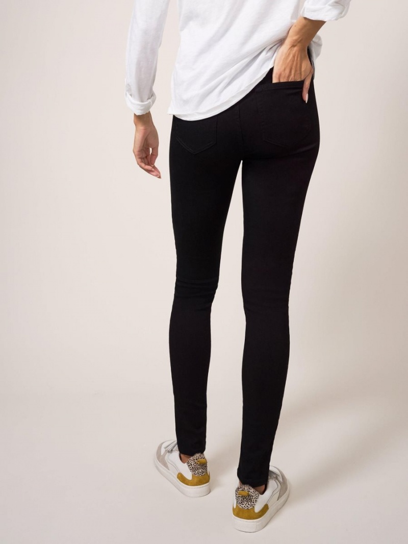 White Stuff Janey Jegging Pure Black | 140276XVT