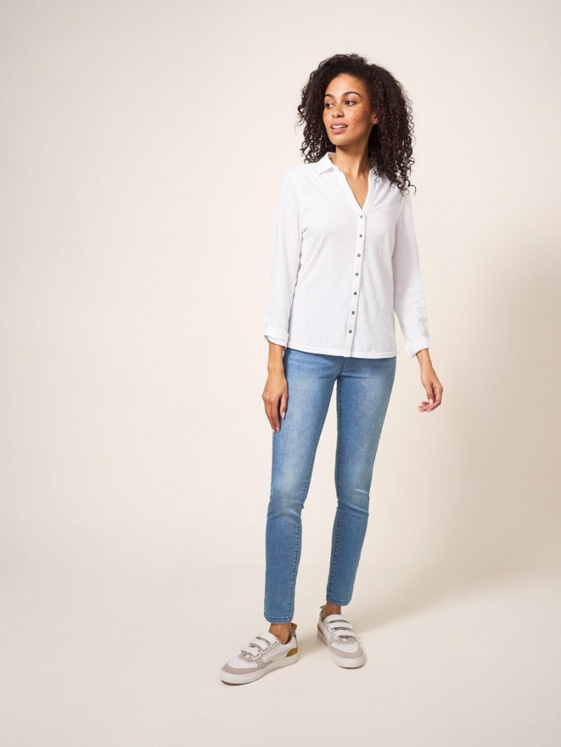 White Stuff Janey Stretch Jegging Light Denim | 789360ZUN