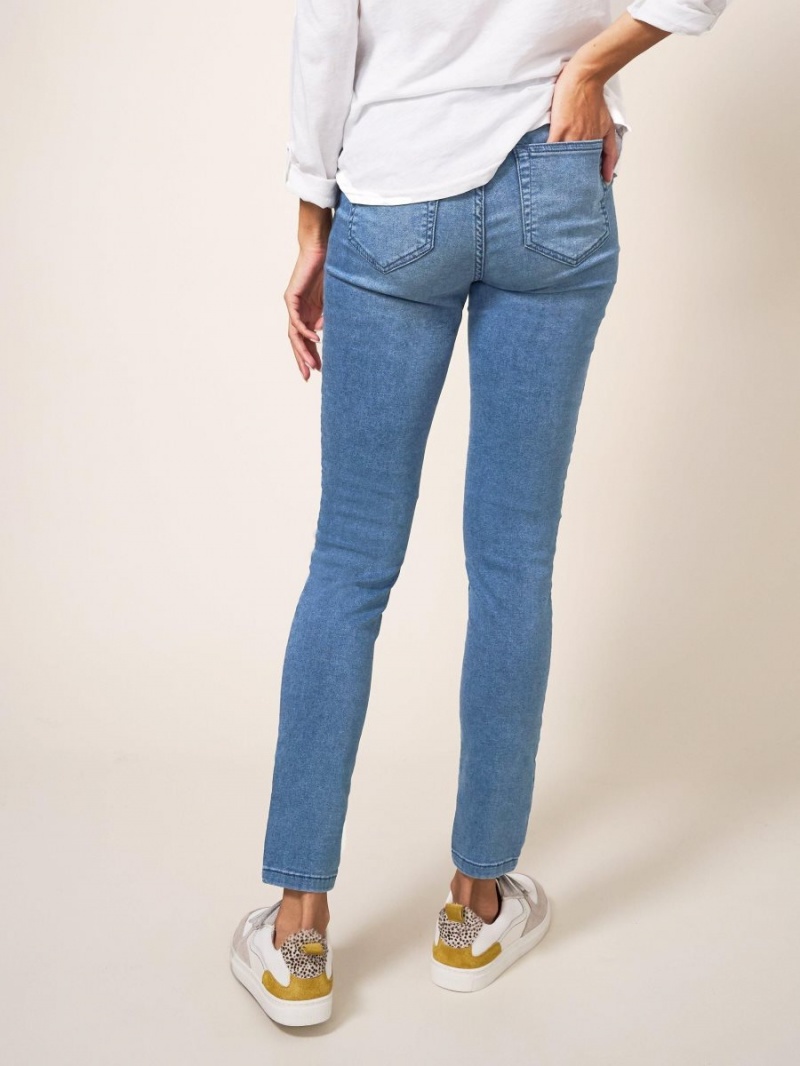 White Stuff Janey Stretch Jegging Light Denim | 789360ZUN