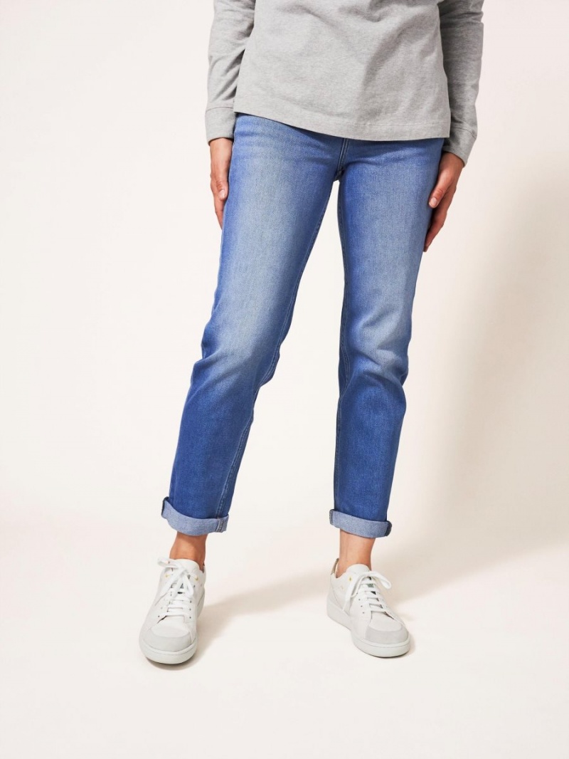 White Stuff Katy Relaxed Slim Jean Light Denim | 547320GMK