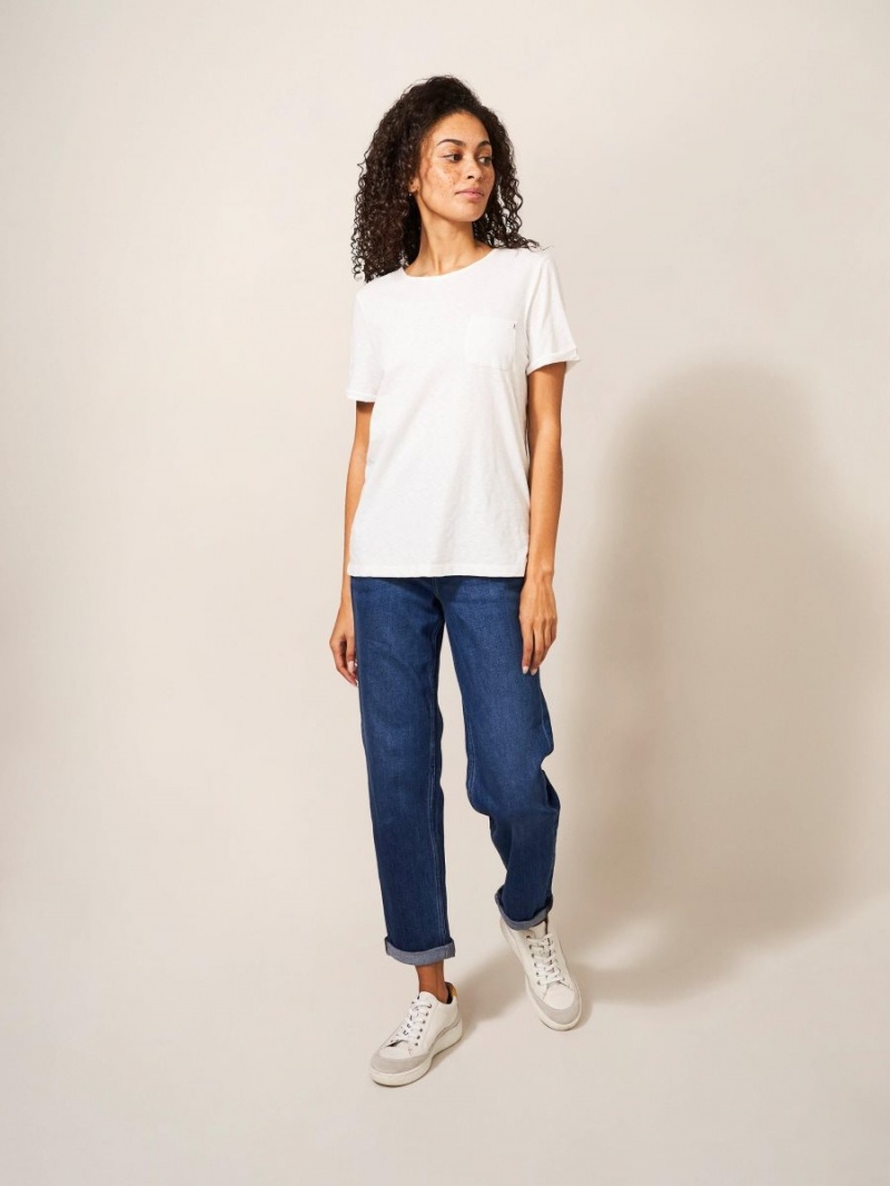 White Stuff Katy Relaxed Slim Jean Mid Denim | 912380BGM