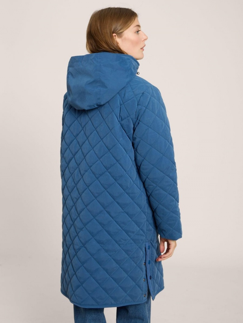 White Stuff Luckie Coat Mid Blue | 768190ZVB