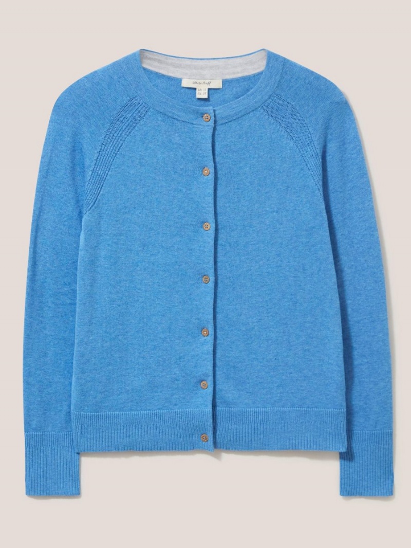 White Stuff Lulu Cardi Mid Blue | 789602PYX