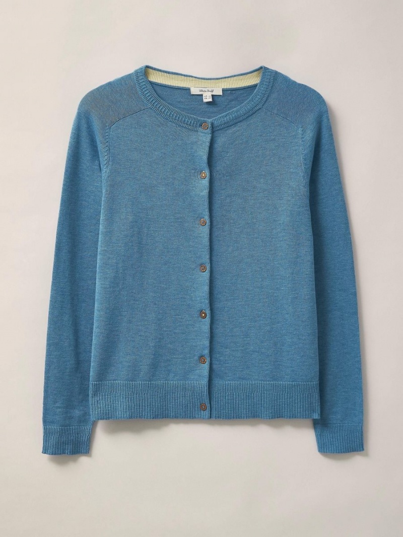 White Stuff Lulu Cardigan Dark Blue | 352486KUI