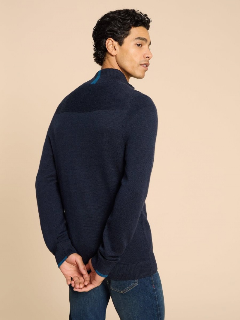 White Stuff Newport Merino Jumper Dark Navy | 269703ASK