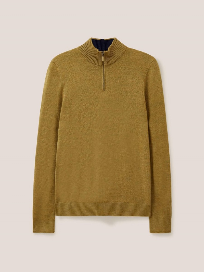 White Stuff Newport Merino Jumper Mid Green | 102576IEV