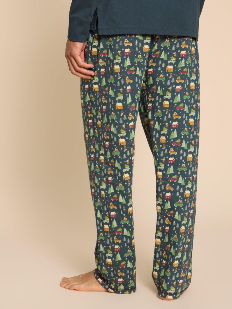 White Stuff Novelty Pj Trouser Blue Print | 430786KWX