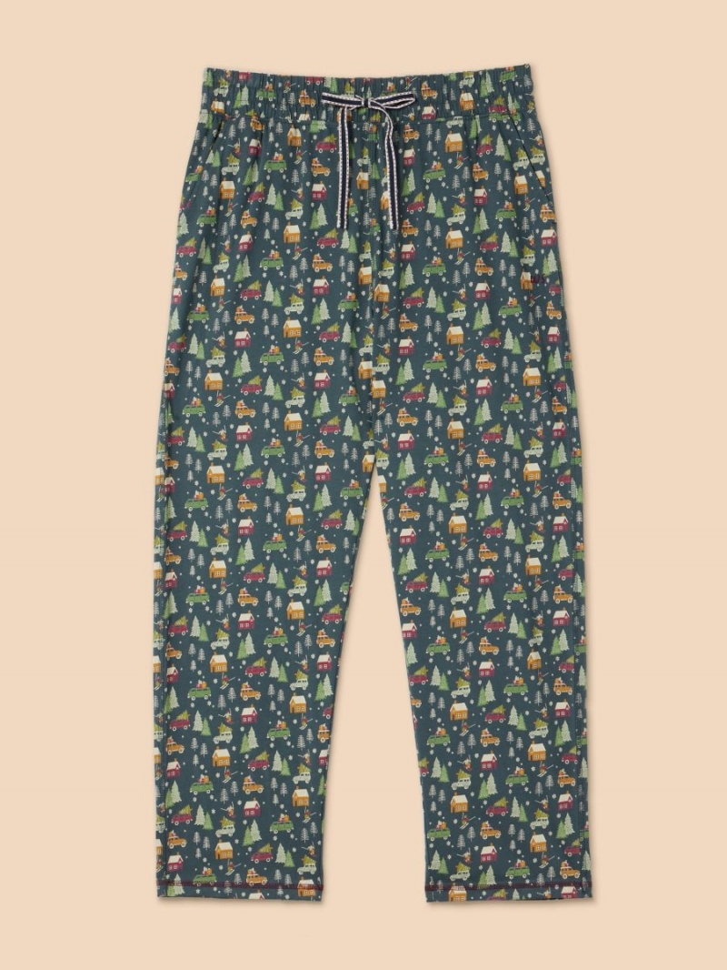 White Stuff Novelty Pj Trouser Blue Print | 430786KWX