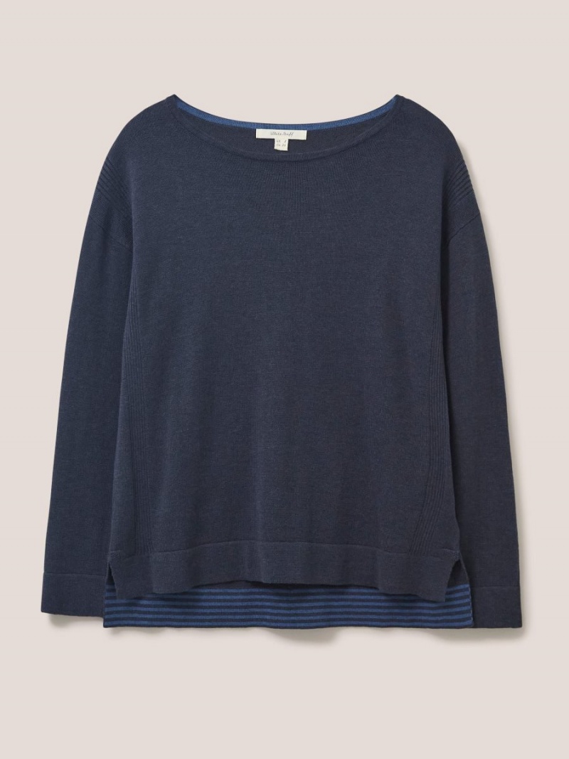 White Stuff Olivia Jumper French Navy | 513927KHD