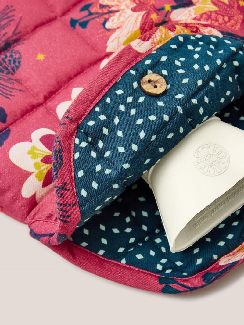 White Stuff Reversible Hot Water Bottle Pink Multi | 130487RMB