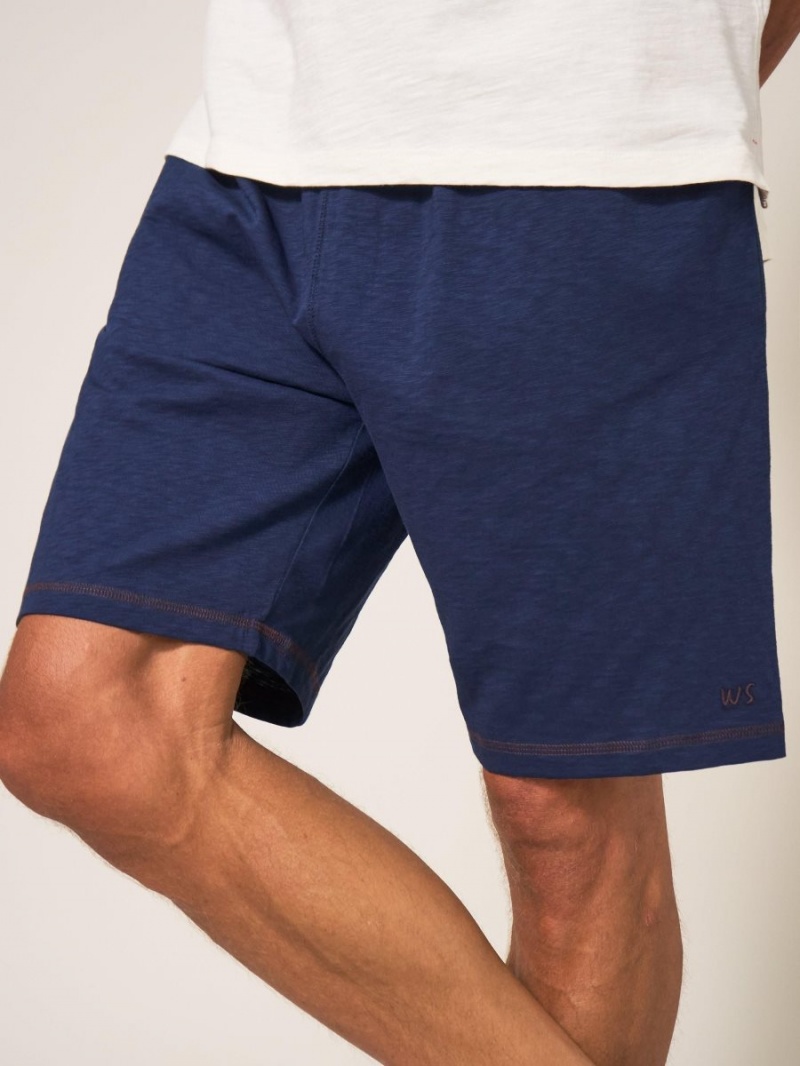 White Stuff Robbie Jersey Short French Navy | 853672THW