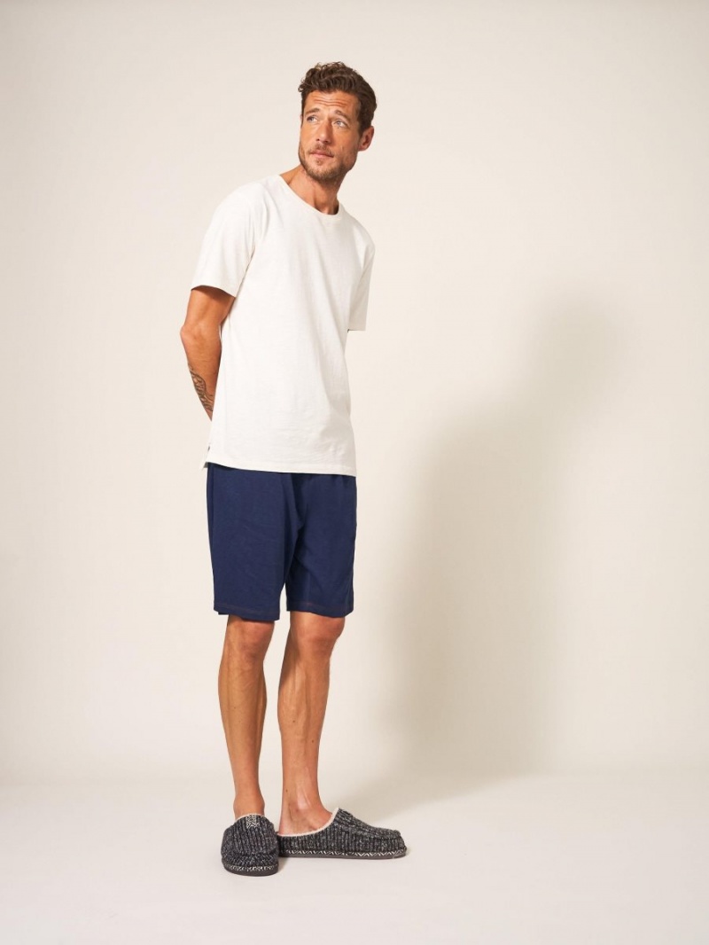 White Stuff Robbie Jersey Short French Navy | 853672THW