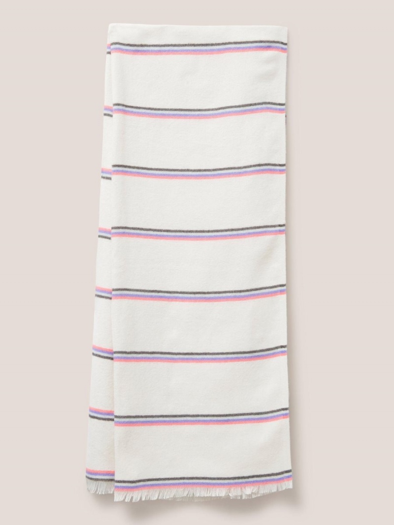 White Stuff Selma Midweight Scarf Pink Multi | 720385WJA