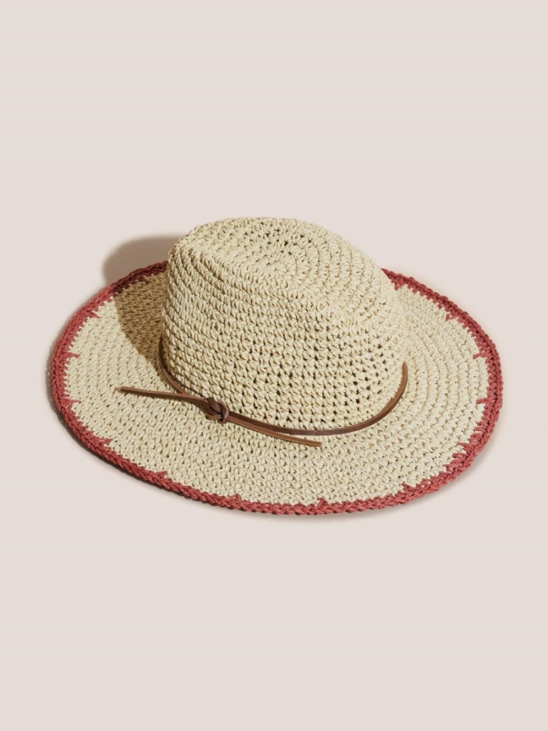 White Stuff Summer Fedora Natural Multi | 639528ESZ