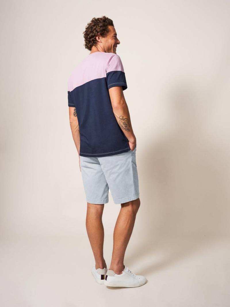 White Stuff Sutton Organic Chino Short Light Grey | 576249NER