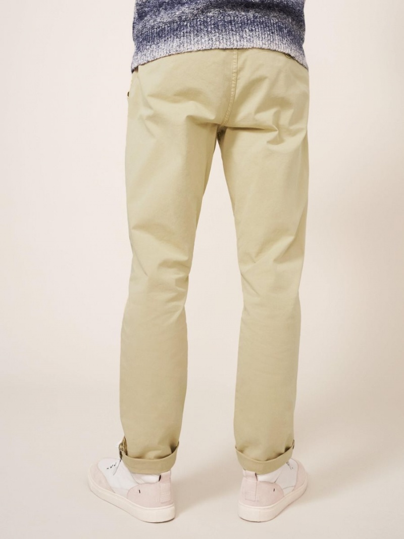 White Stuff Sutton Organic Chino Trouser Light Natural | 160379EKV