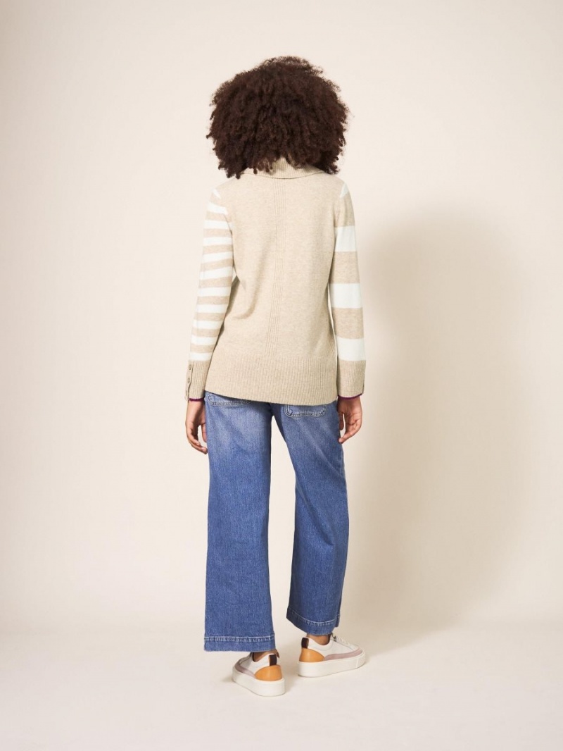 White Stuff Waverly Jumper Natural Multi | 526483CIT