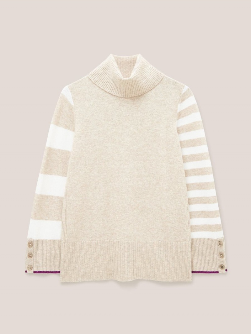 White Stuff Waverly Jumper Natural Multi | 526483CIT